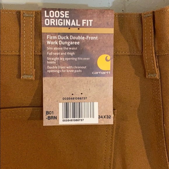 NWT Carhartt Double front work pant - Picture 8 of 8